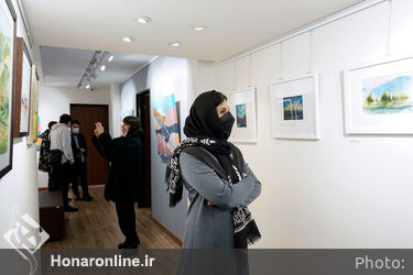 نمایشگاه گروهی نقاشی در گالری بهارک