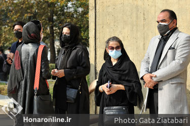  تشییع پیکر «ایران درّودی» در موزه هنرهای معاصر تهران
