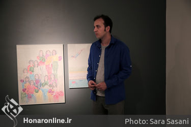 نمایشگاه نقاشی محمدرضا میرزایی در گالری طراحان آزاد
