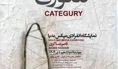 نمایشگاه انفرادی میکس مدیا ناصر شاکری با عنوان «کتگوری» در خانه هنرمندان 