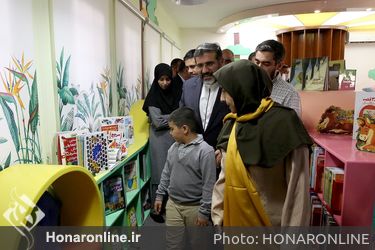 افتتاح کتابخانه "هدهد سفید" ویژه کودکان