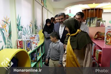 افتتاح کتابخانه "هدهد سفید" ویژه کودکان