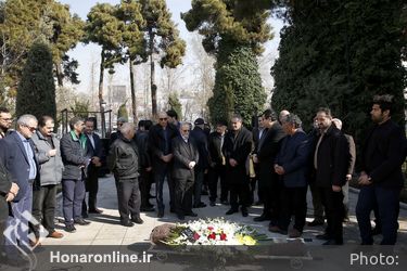 تشییع پیکر عبدالکریم مهرافشان آهنگساز پیشکسوت از تالار وحدت