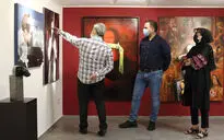 نمایشگاه گروهی نقاشی، حجم، در گالری مژده