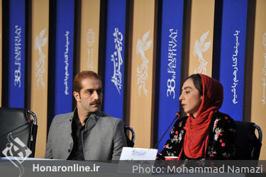 نشست فیلم «روز بلوا»  در پنجمین روز سی و هشتمین جشنواره فیلم فجر در پردیس ملت 