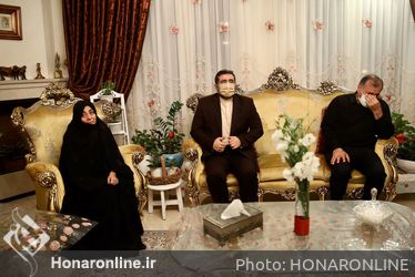 دیدار وزیر فرهنگ و ارشاد اسلامی با خانواده مرحوم استاد حبیب الله صادقی