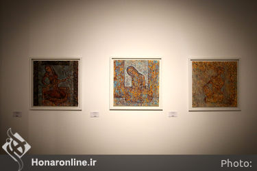 افتتاحیه نمایشگاه نقاشی الهام طاهایی در گالری سایه