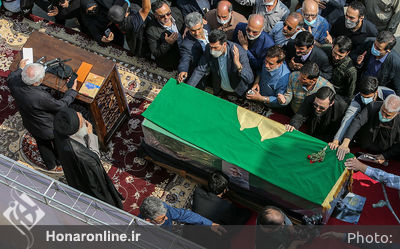 تشیع پیکر هنرمند انقلابی حاج نادر طالب‌زاده