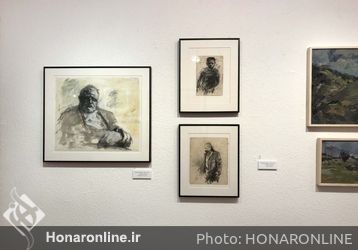 نمایشگاه گروهی نقاشان اردبیل در گالری لاله