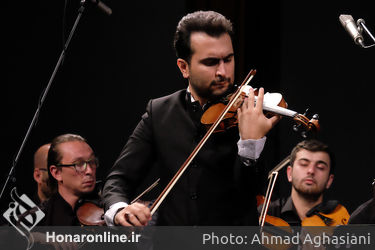 کنسرت ویلن امین غفاری به همراهی ارکستر فیلارمونیک باکو