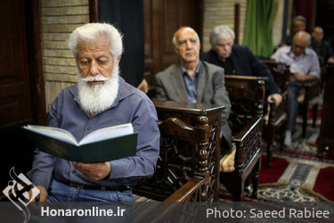 مراسم ختم زنده‌یاد استاد پرویز بهرام در مسجد بلال