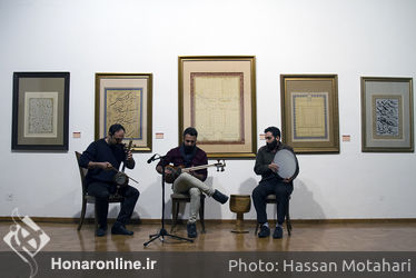 نمایشگاه خوشنویسی سیدعلی فخاری و حمید نیرومند در فرهنگسرای نیاوران
