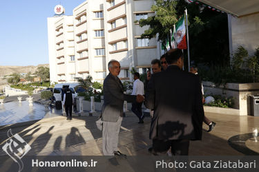 مراسم استقبال از مهمانان بخش بین‌الملل جشنواره مد و لباس