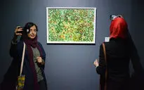 نمایشگاه نقاشی‌های کاوه آفاق در گالری ثالث