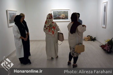 نمایشگاه نقاشی های سامان فرهنگی در گالری دید