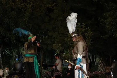 مجالس شبیه‌خوانی در پهنه رودکی آغاز شد