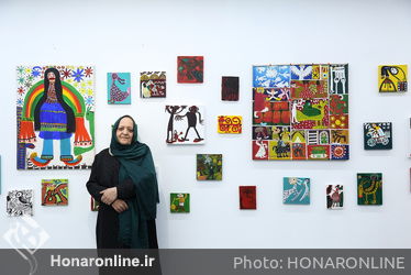 نمایشگاه نقاشی اکرم سرتختی در گالری ثالث