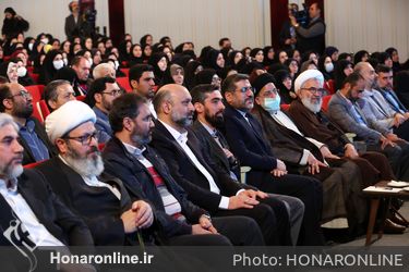 حضور رئیس جمهور در آیین ملی بزرگداشت روز کتاب/تالار وحدت