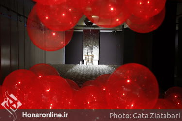 چیدمان دهمین جشنواره بین المللی هنرهای تجسمی فجر