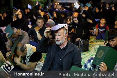 مراسم احیای شب 21 ماه مبارک رمضان - گلزار شهدای بهشت زهرا (س)