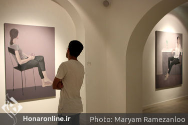 نمایشگاه نقاشی الهه حیدری در گالری اثر