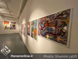 نمایشگاه انفرادی محمد حسین آریایی با عنوان دیوان شمس و مولانا 
