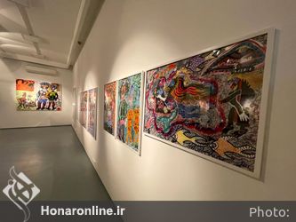نمایشگاه انفرادی محمد حسین آریایی با عنوان دیوان شمس و مولانا 