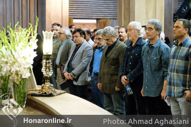 مراسم یادبود یدالله صمدی در مسجد پیامبر اعظم(ص)