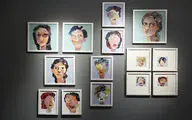 Elham Azimi Opens Painting Show in Mojdeh Gallery