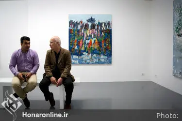 افتتاحیه نمایشگاه نقاشی‌های آنه محمد تاتاری در گالری اعتماد