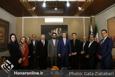 دیدار معاون هنری وزارت فرهنگ و ارشاد اسلامی با معاون وزیر فرهنگ اسلواکی