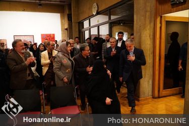 مراسم اختتامیه نمایشگاه آثار تجسمی هنرمندان پیشکسوت در فرهنگسرای نیاوران