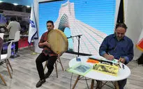 غرفه مجموعه فرهنگی هنری برج آزادی در نمایشگاه بین‌المللی گردشگری