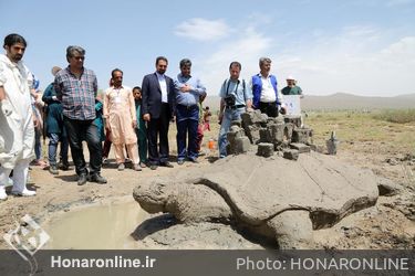 دومین جشنواره ملی مجسمه‌های نمکی نهبندان/ 1