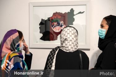 نمایشگاه آثار هنرمندان افغانستانی در خانه هنرمندان ایران