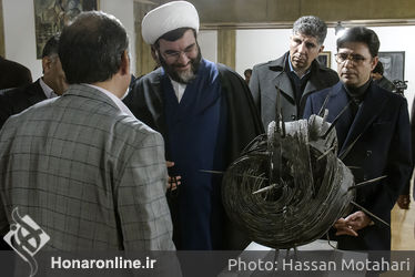 افتتاحیه بخش" پلاک چهل" از یازدهمین جشنواره هنرهای تجسمی فجر