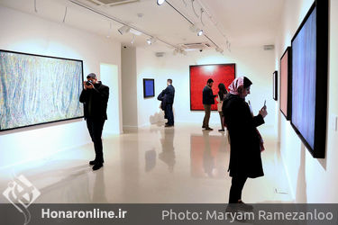 نمایشگاه آثار منوچهر نیازی در گالری بوم