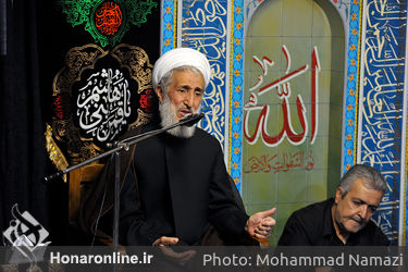 مراسم گرامى‌داشت هفتمین شب شهادت امام حسین (ع) در موسسه توسعه هنرهای معاصر