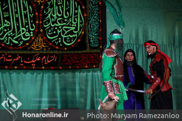 تعزیه خوانی سیدالشهدا (ع) در میدان ولیعصر