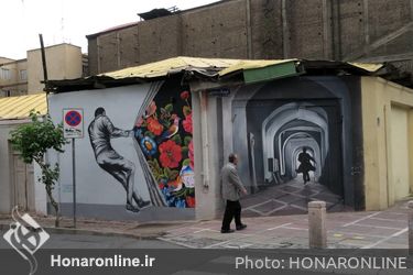 نقاشی‌دیواری‌هایی که در هیاهوی شهر تهران گم شده‌اند /2