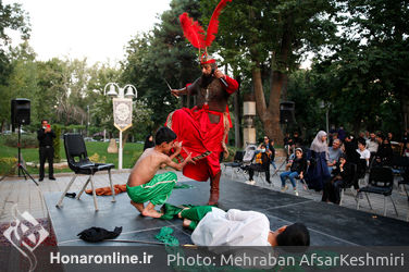 اجرای ده مجلس تعزیه سیدالشهدا(ع) در فضای باز فرهنگسرای نیاوران