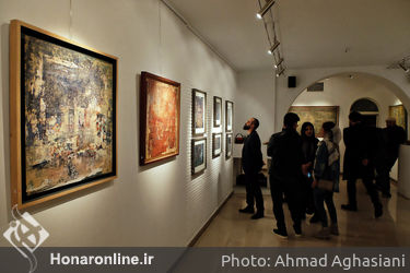 نمایشگاه نقاشی گلسا قاسمی در گالری آتبین