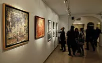 نمایشگاه نقاشی گلسا قاسمی در گالری آتبین