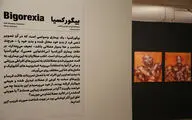Dena Gallery showing designs and paintings by Ehsan Arjmand