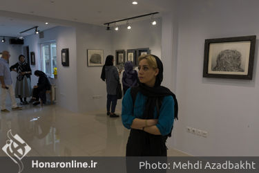 نمایشگاه آثار مرجان قربانی در  گالری هم‌رس