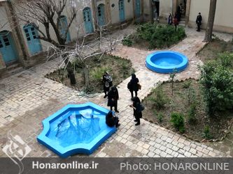 حوض یکی از عناصر معماری ایرانی
