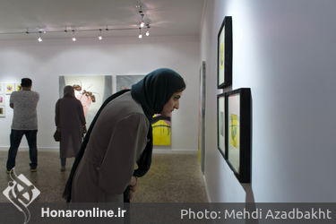 نمایشگاه نقاشی‌های وحید جعفرنژاد در گالری هما