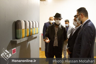 افتتاحیه یازدهمین دوسالانه ملی سرامیک ایران در فرهنگسرای نیاوران