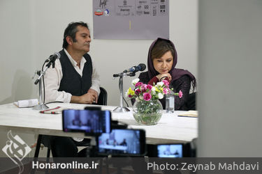 شکان زهرایی پنجمین روز نشست "هفته هنر تیر " در کافه گودو یاس