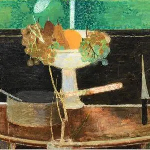 Acclaimed artists show small works